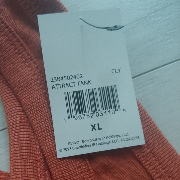 RVCA NEW Palm Tank Top - Picture 8 of 8